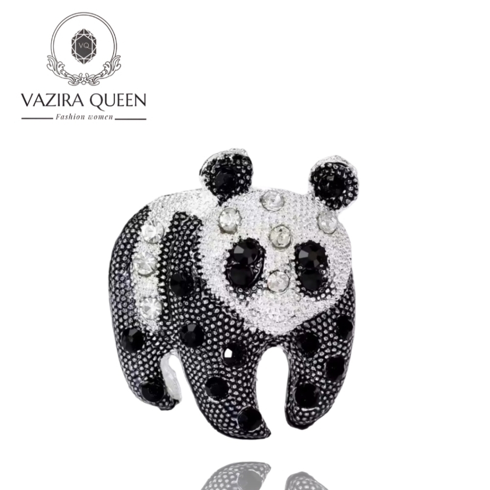 VQ Panda Brooch